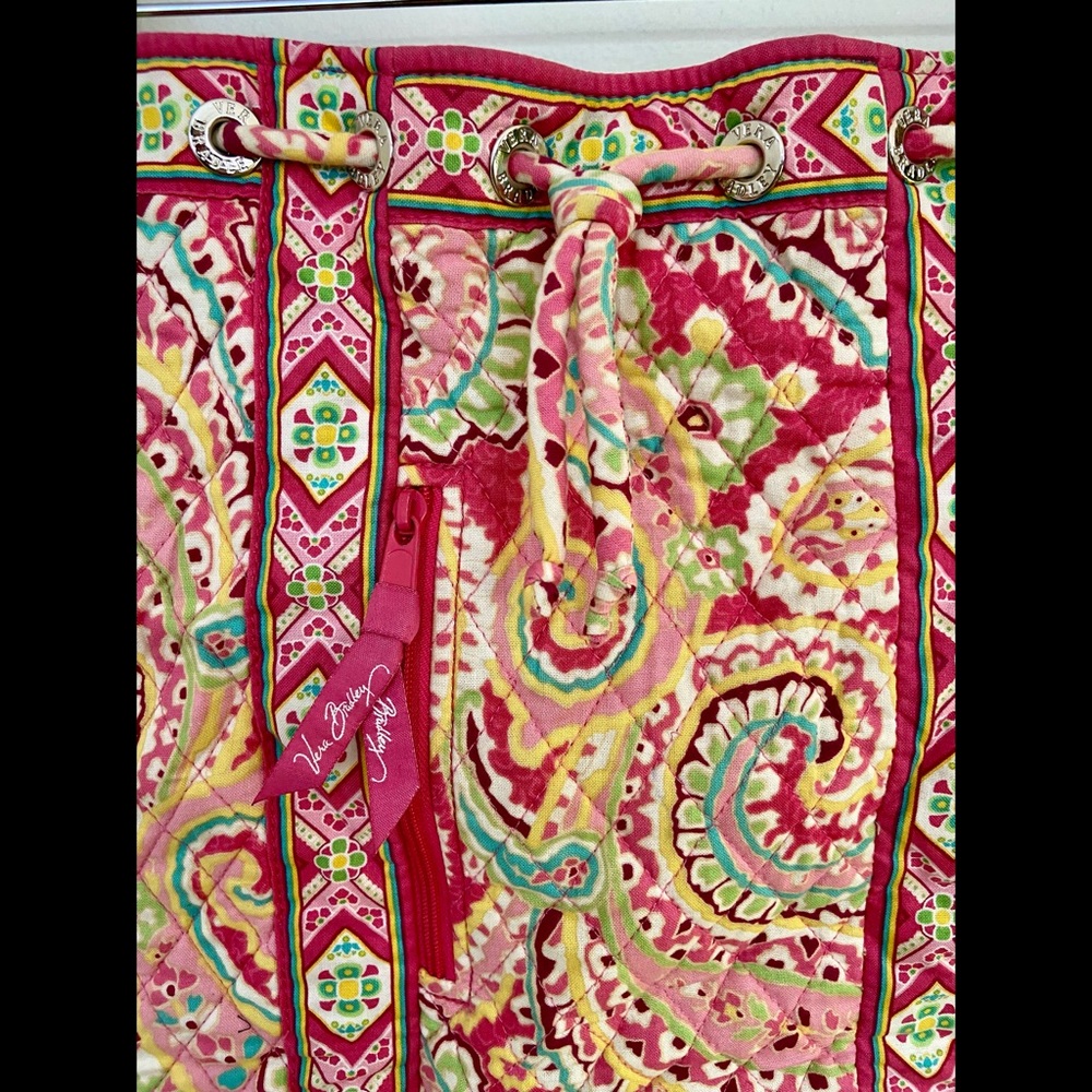 Vera Bradley Drawstring Backpack - Picture 3 of 4